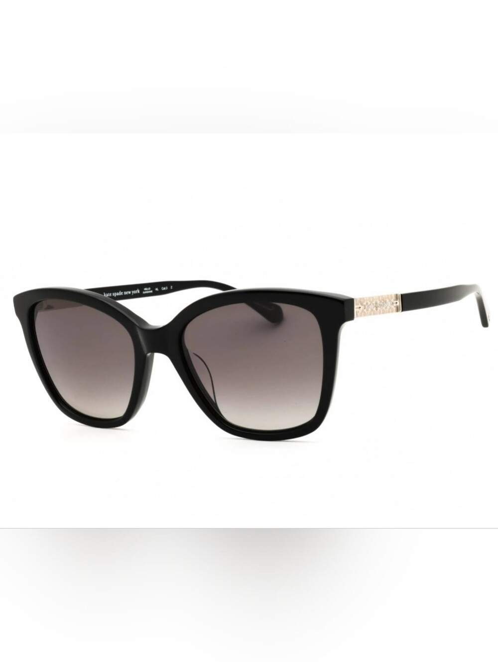 KATE SPADE REENA/S Gold Temple Detail Women's Sunglasses New